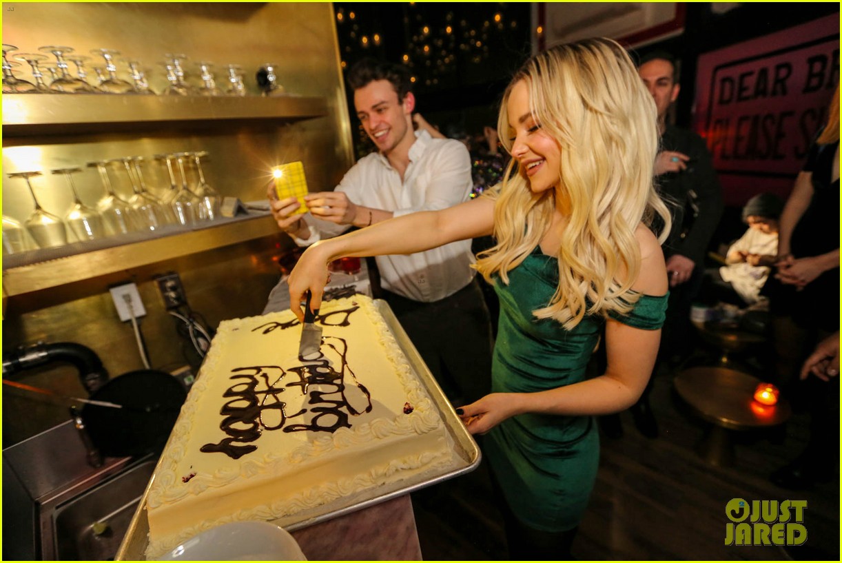 Dove Cameron & Thomas Doherty Celebrate Her 23rd Birthday in NYC!