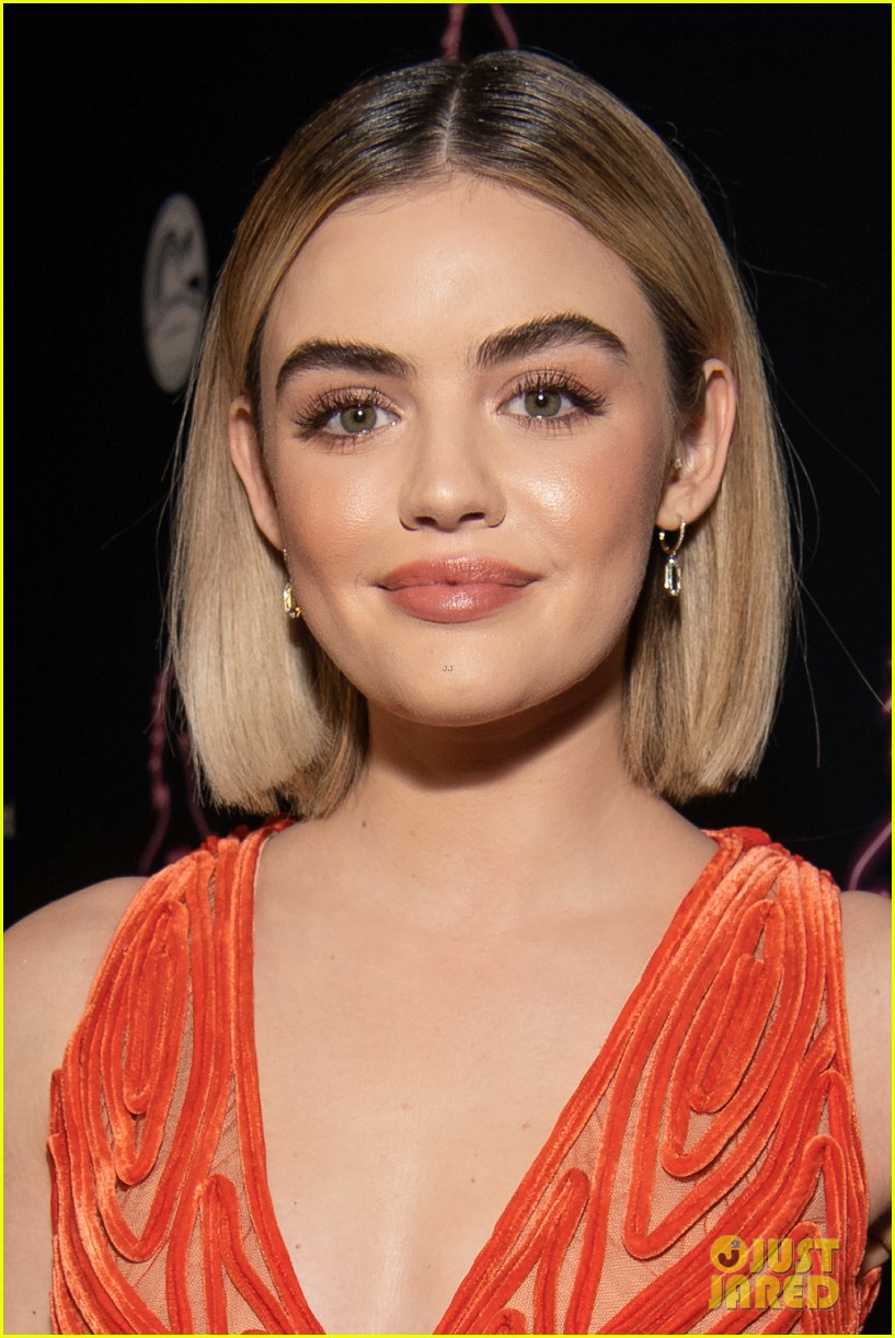 Lucy Hale Hits the Red Carpet for 'The Unicorn' Premiere