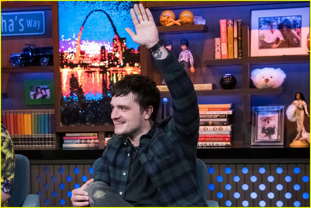 Josh Hutcherson Promotes 'Future Man' Season 2 on 'Watch What Happens Live'