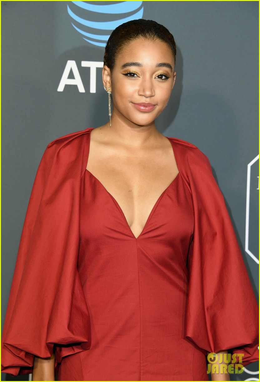 Amandla Stenberg Joins Fellow Young Actor/Actress Nominees at Critics' Choice Awards 2019