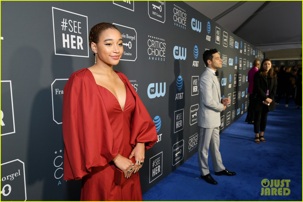 Amandla Stenberg Joins Fellow Young Actor/Actress Nominees at Critics' Choice Awards 2019