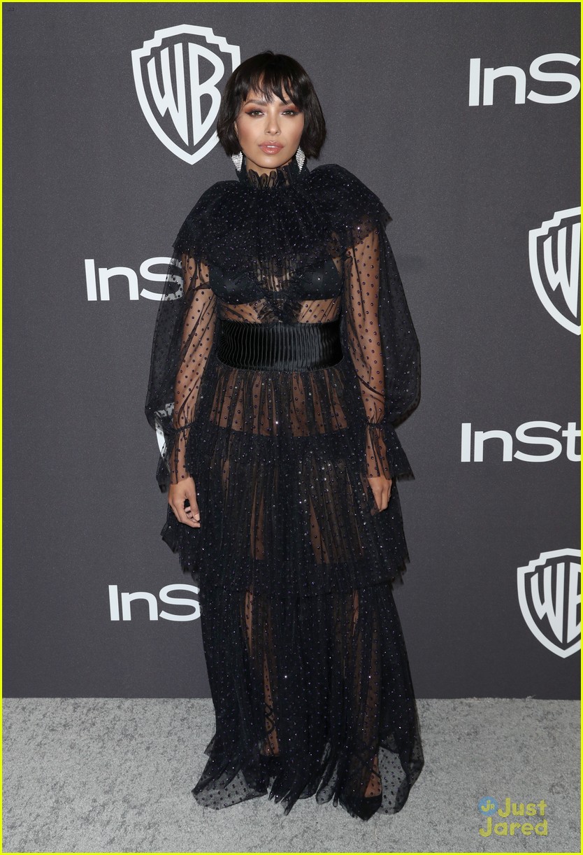 Vanessa Morgan Wears Two Dresses To Golden Globes After Parties & Slays Them Both!