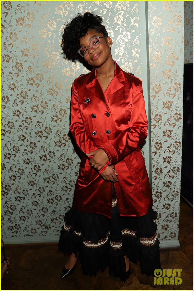 Amandla Stenberg & Marsai Martin Toast To The Arts