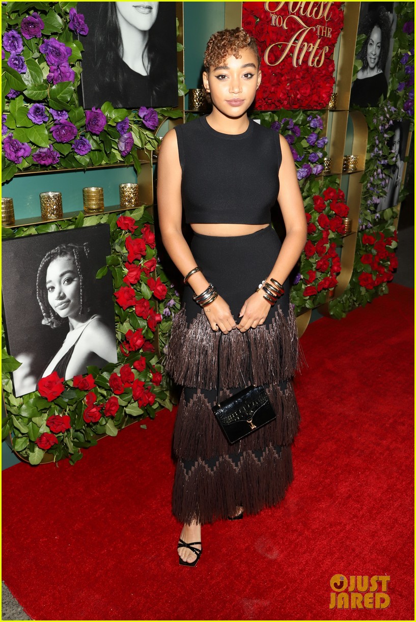 Amandla Stenberg & Marsai Martin Toast To The Arts