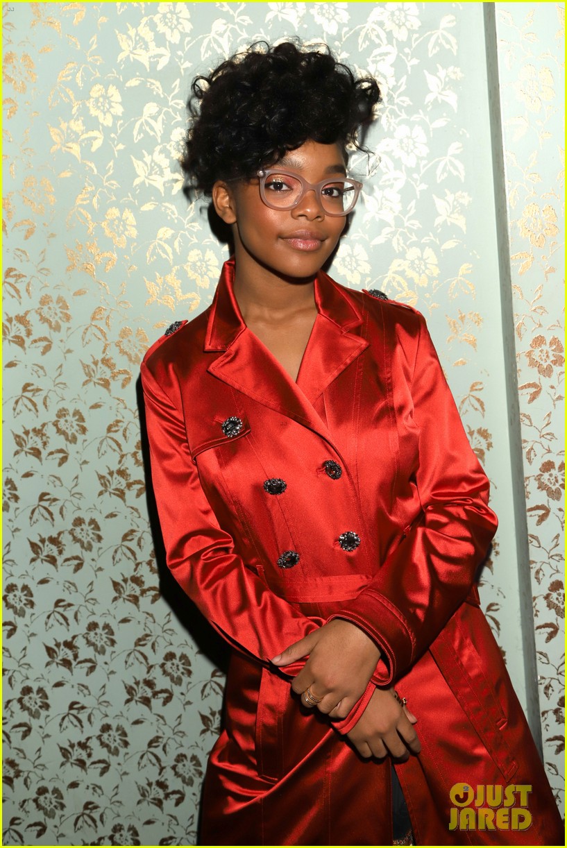 Amandla Stenberg & Marsai Martin Toast To The Arts