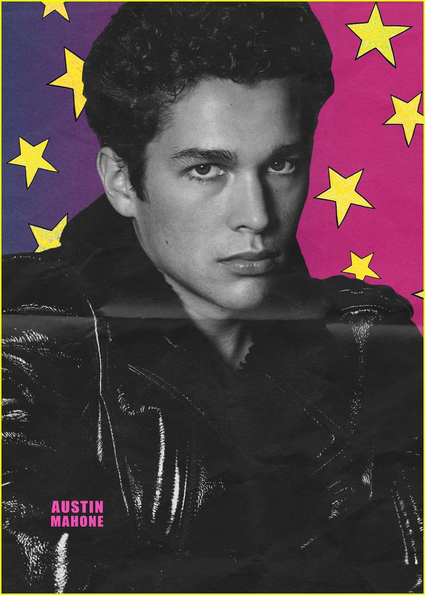 Austin Mahone Poses for Shirtless Photo Shoot Inspired by Vintage Teen Mags!