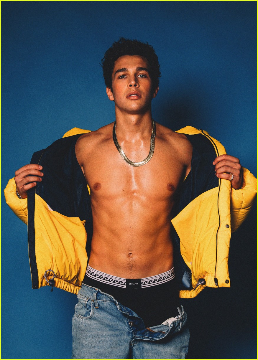 Austin Mahone Poses for Shirtless Photo Shoot Inspired by Vintage Teen Mags!