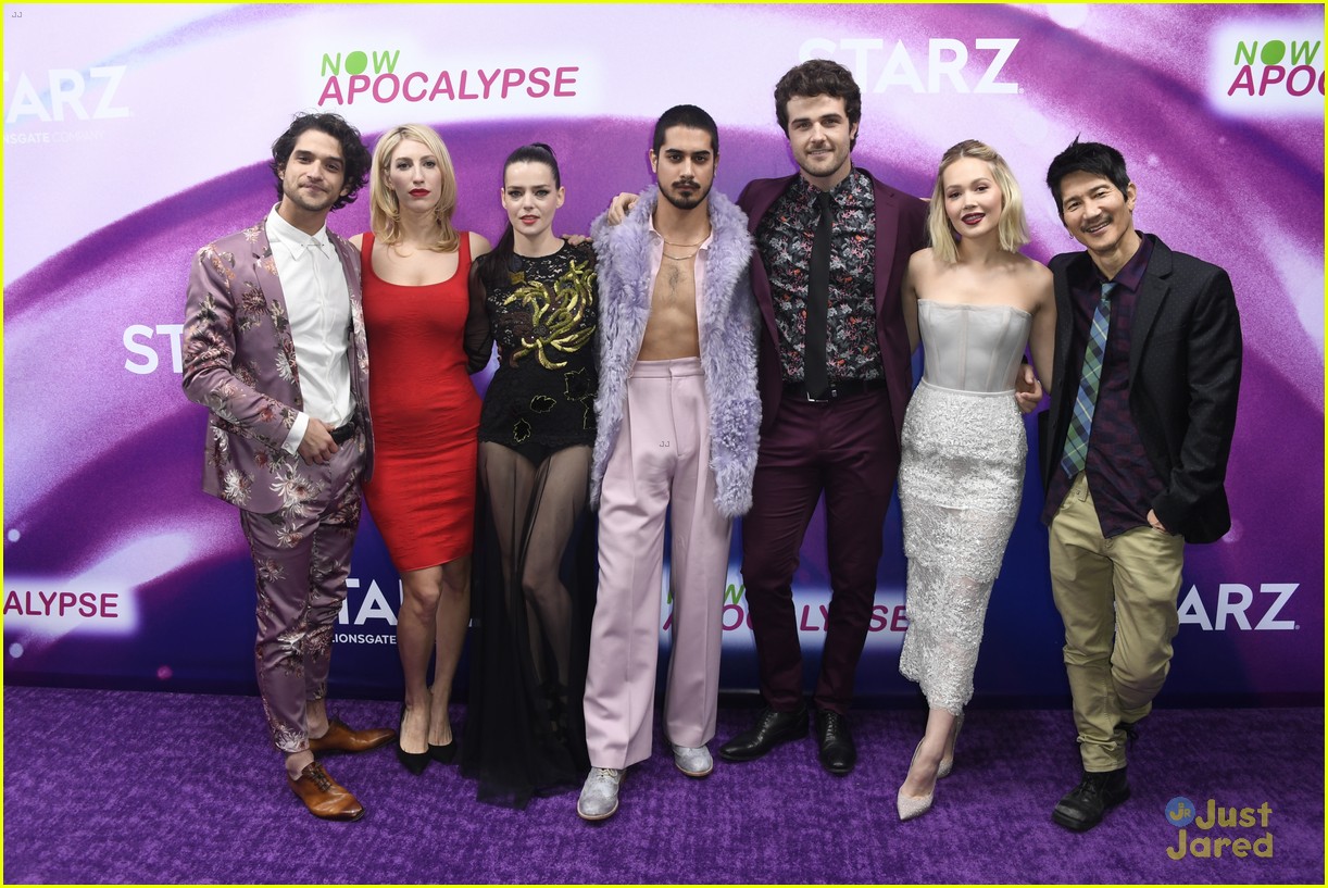Tyler Posey Shares Kiss With Sophia Taylor Ali at 'Now Apocalypse' Premiere