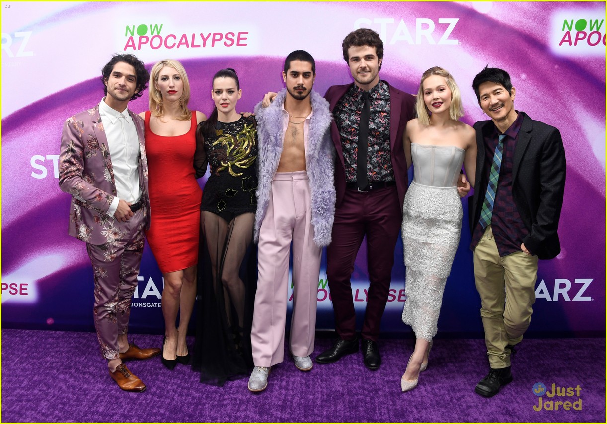 Tyler Posey Shares Kiss With Sophia Taylor Ali at 'Now Apocalypse' Premiere
