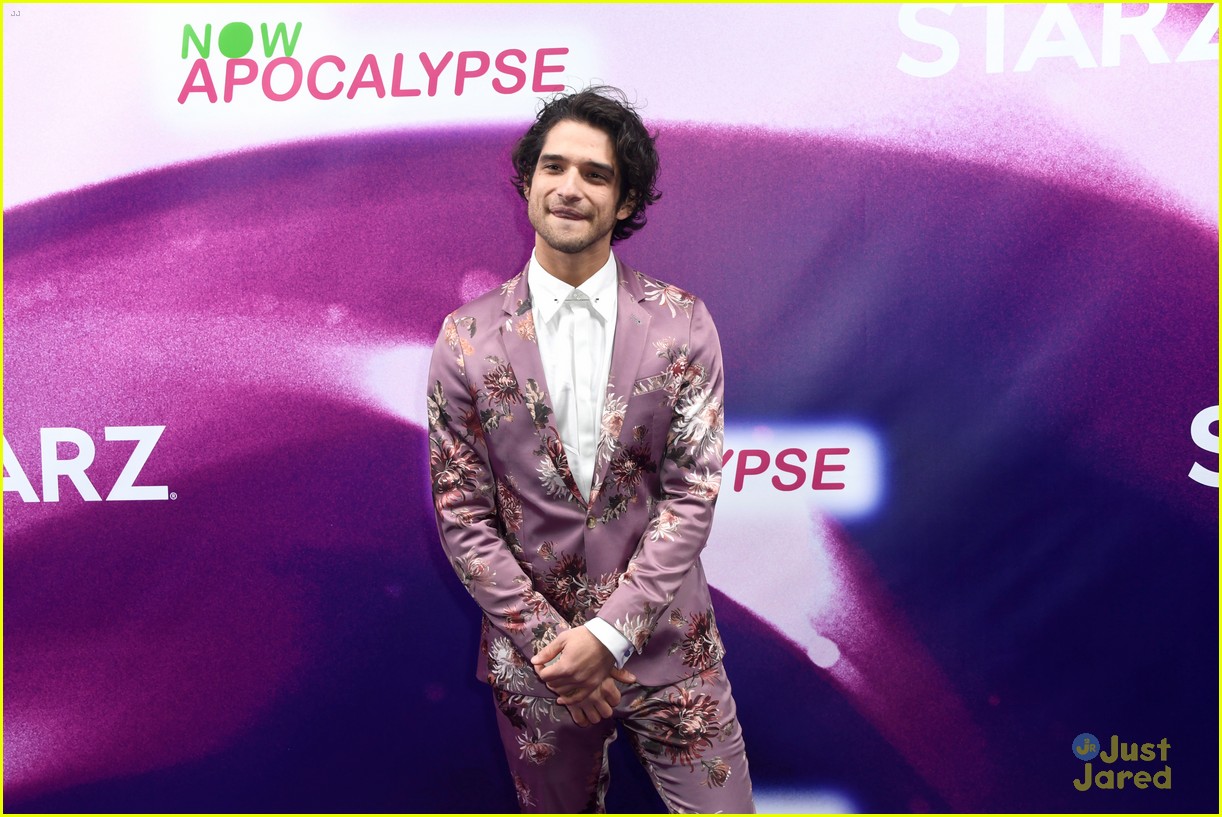 Tyler Posey Shares Kiss With Sophia Taylor Ali at 'Now Apocalypse' Premiere