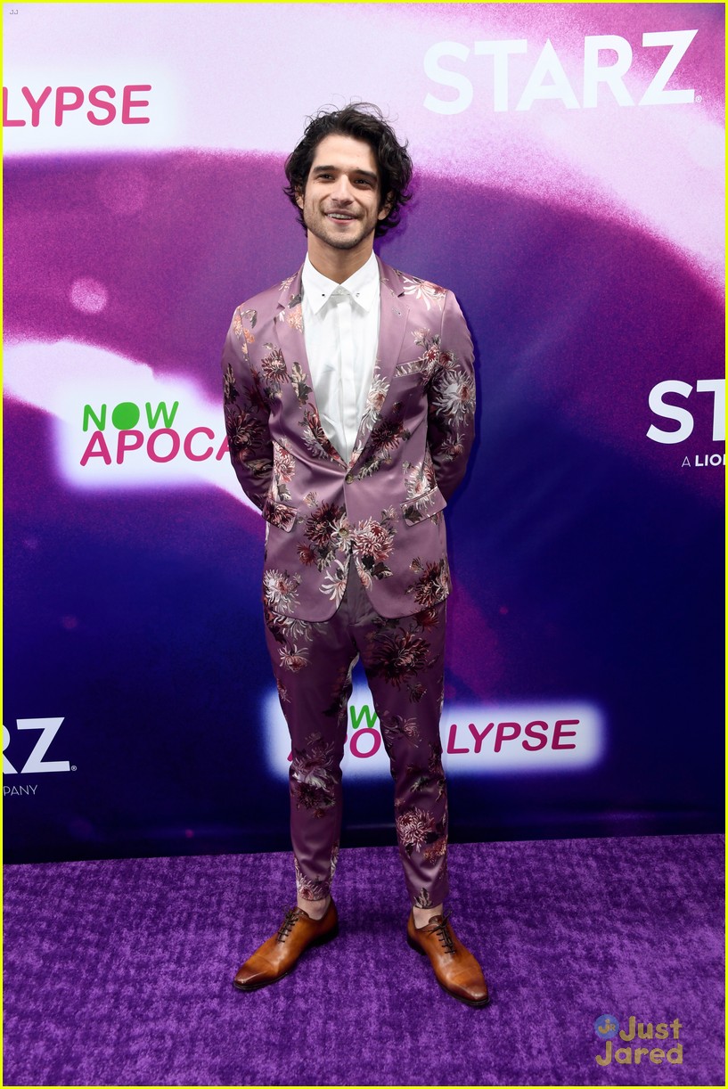 Tyler Posey Shares Kiss With Sophia Taylor Ali at 'Now Apocalypse' Premiere