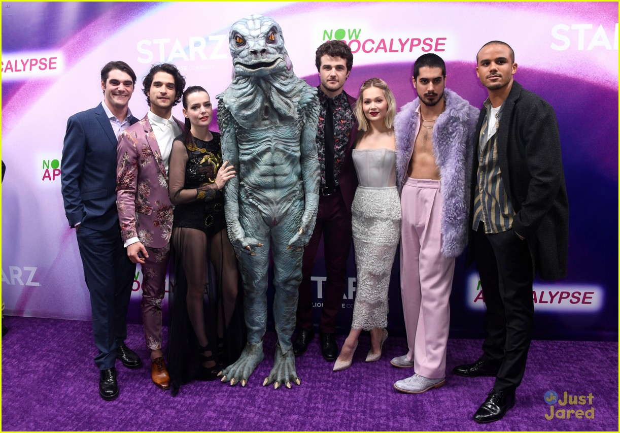 Tyler Posey Shares Kiss With Sophia Taylor Ali at 'Now Apocalypse' Premiere