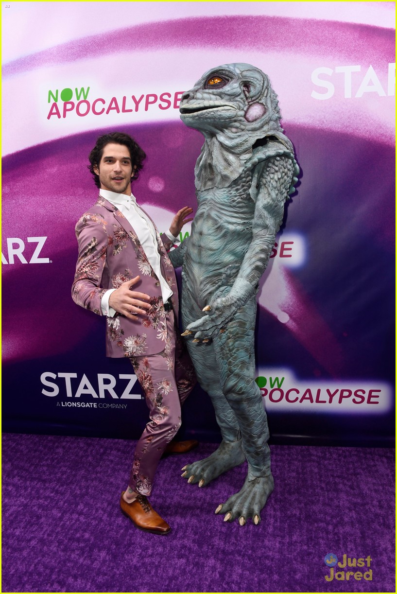 Tyler Posey Shares Kiss With Sophia Taylor Ali at 'Now Apocalypse' Premiere