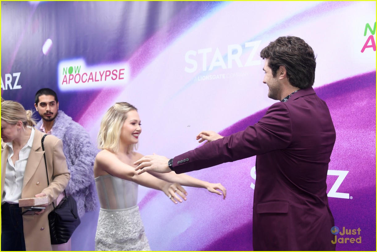 Tyler Posey Shares Kiss With Sophia Taylor Ali at 'Now Apocalypse' Premiere