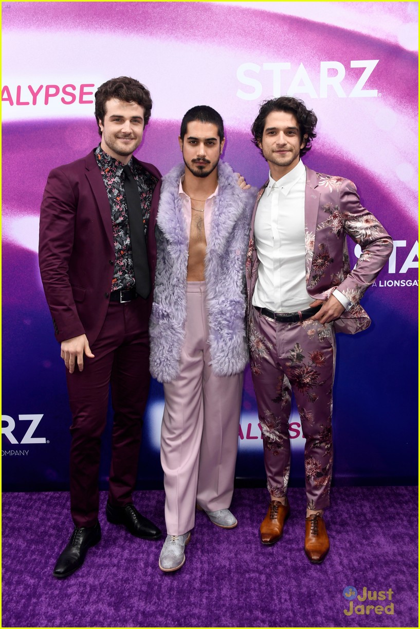 Tyler Posey Shares Kiss With Sophia Taylor Ali at 'Now Apocalypse' Premiere