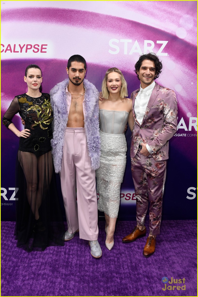 Tyler Posey Shares Kiss With Sophia Taylor Ali at 'Now Apocalypse' Premiere