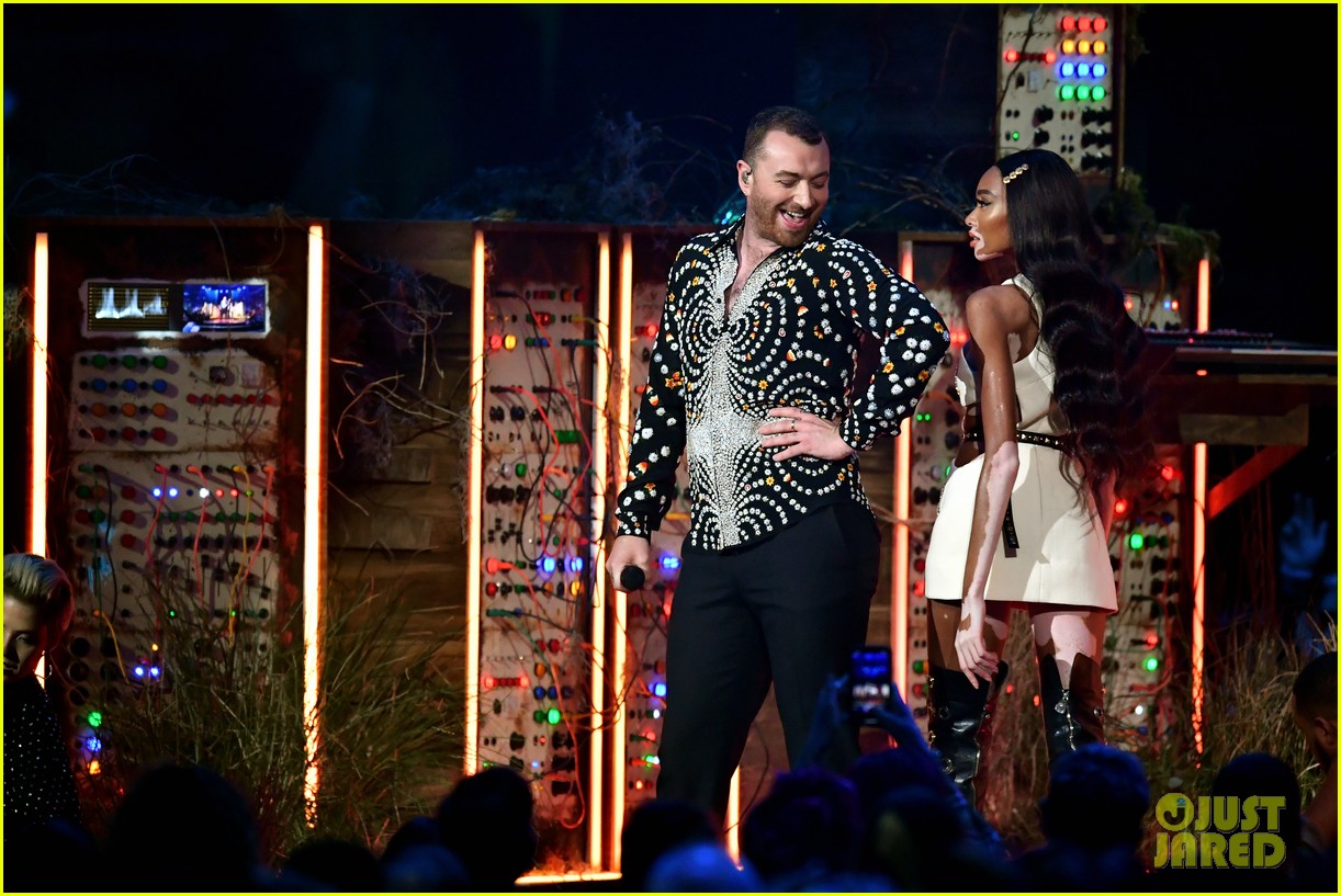 Sam Smith Busts a Move During BRIT Awards 2019 Performance - Watch Now!