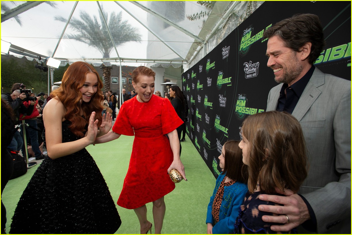 Sadie Stanley & 'Kim Possible' Cast Attend L.A. Premiere!
