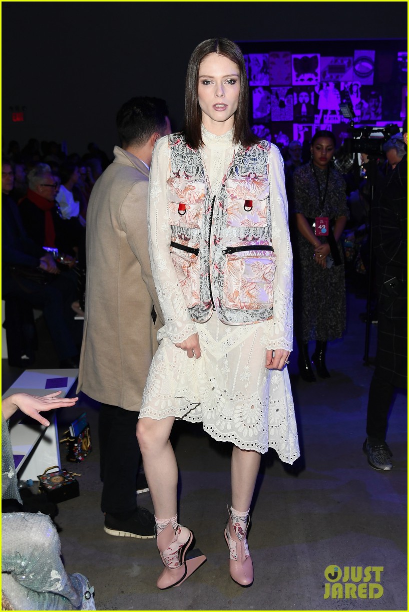 Grace VanderWaal Attends the Anna Sui Fashion Show!