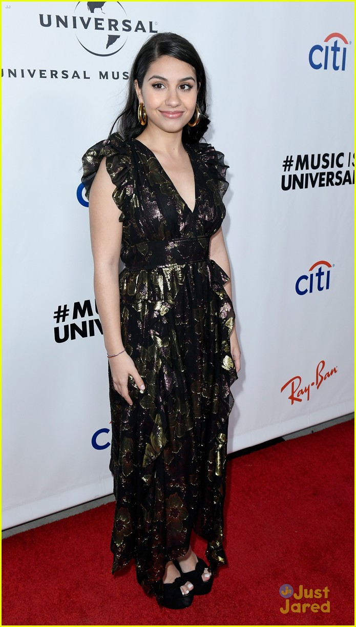 Ashley Tisdale Debuts Long Hair at Republic Records' Grammys Party