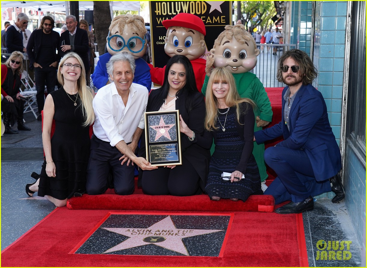 Alvin & The Chipmunks Receive Star On The Hollywood Walk of Fame!