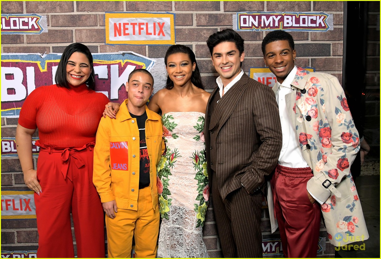 Sierra Capri, Diego Tinoco & More Celebrate 'On My Block' Season 2 at Premiere Party