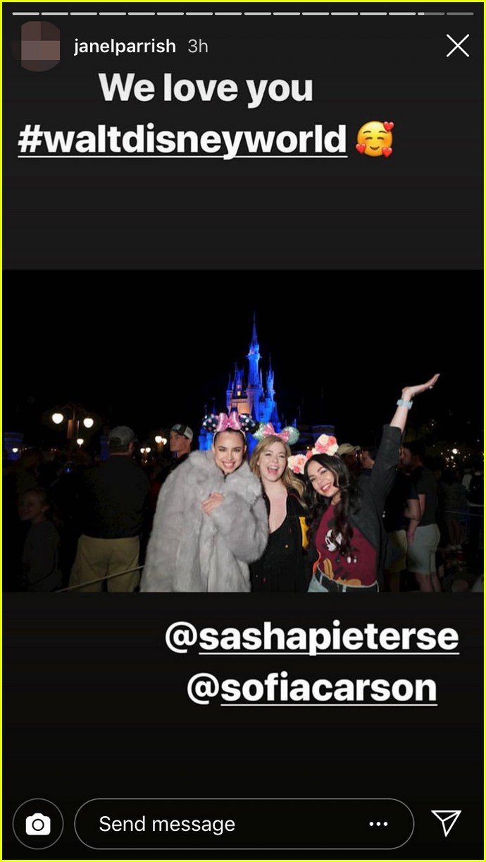 Sofia Carson, Janel Parrish, & Sasha Pieterse Bring 'The Perfectionists' to Disney World!