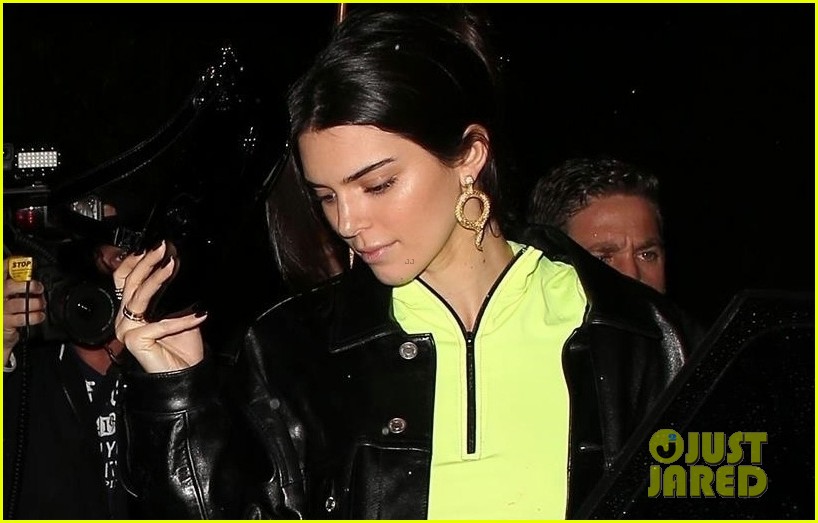 Kendall Jenner Hangs at Madison Beer's Birthday Party