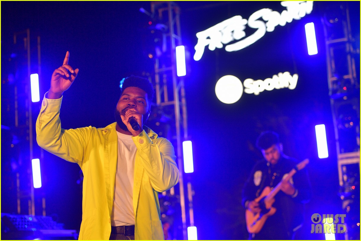 Katherine McNamara & Luke Baines Help Khalid Celebrate 'Free Spirit'