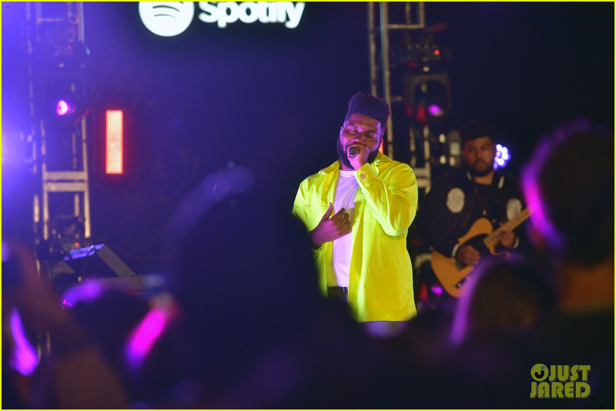 Katherine McNamara & Luke Baines Help Khalid Celebrate 'Free Spirit'