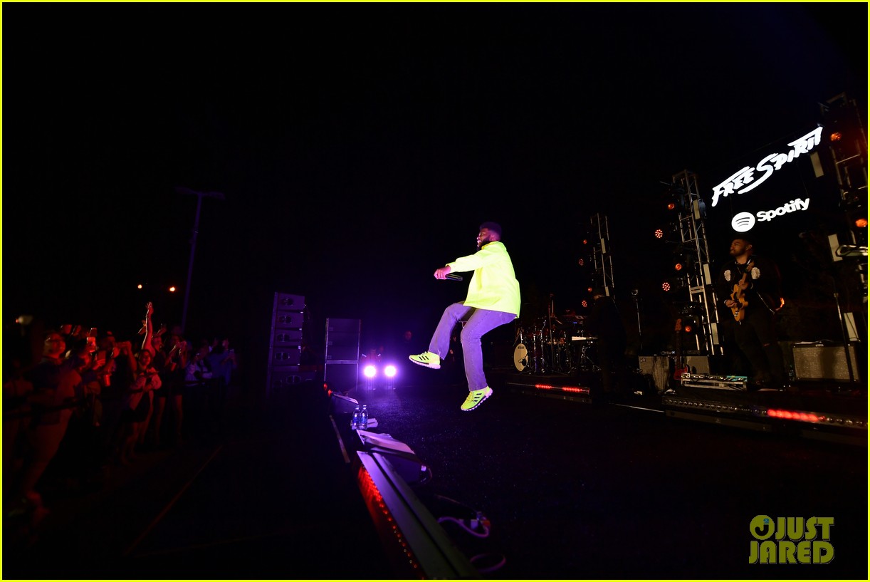 Katherine McNamara & Luke Baines Help Khalid Celebrate 'Free Spirit'