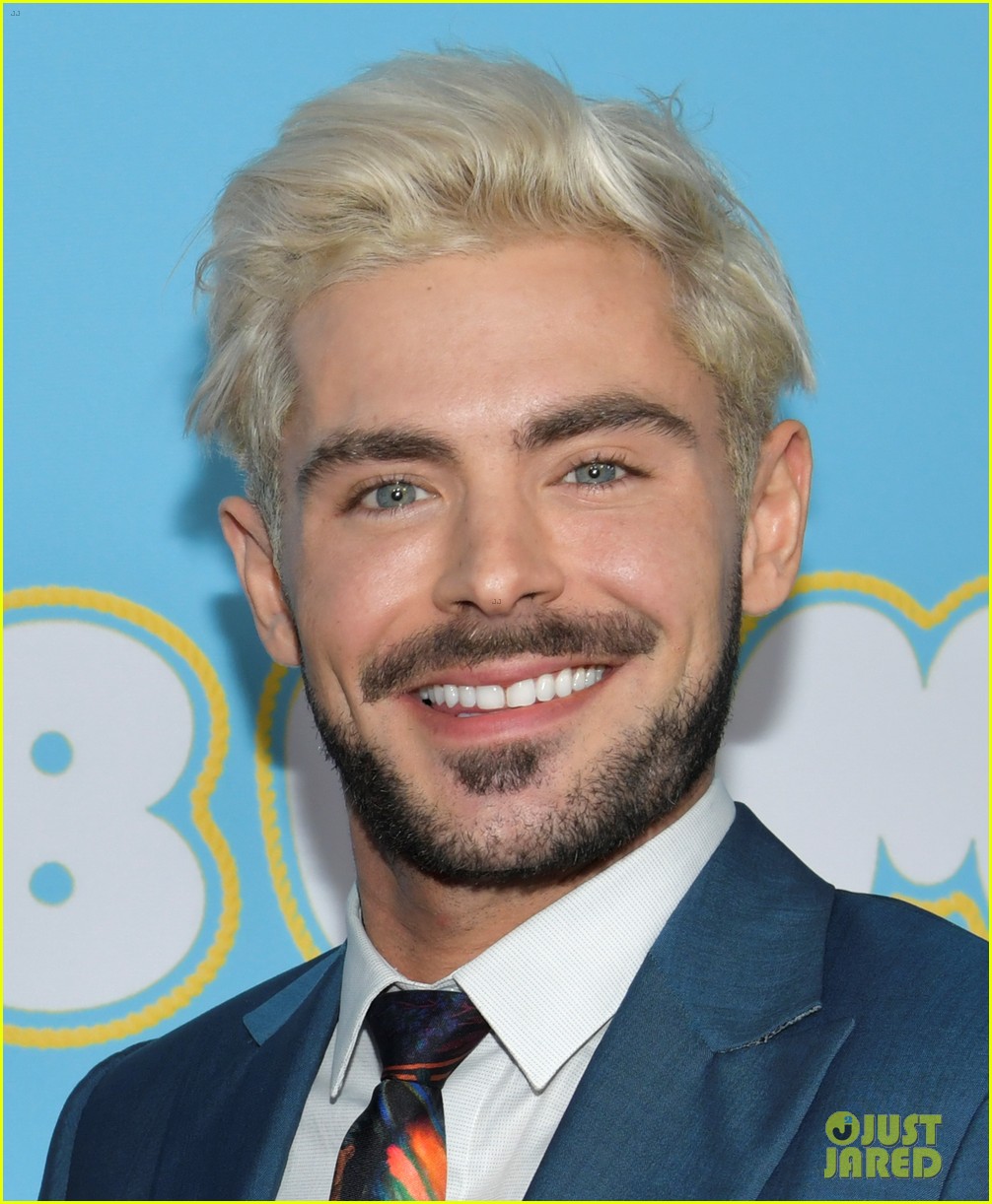 Zac Efron Shows Off Blonde Hair at 'Beach Bum' Premiere