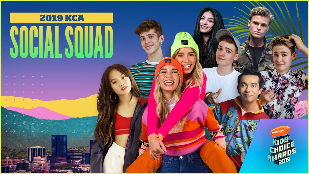 Max & Harvey, Lisa & Lena, & More Stars Join Nickelodeon's KCA 2019 Social Squad