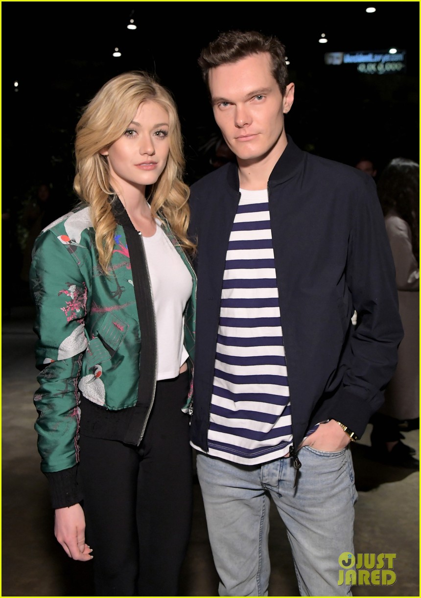 Katherine McNamara & Luke Baines Team Up at UNIQLO's Collections Celebration