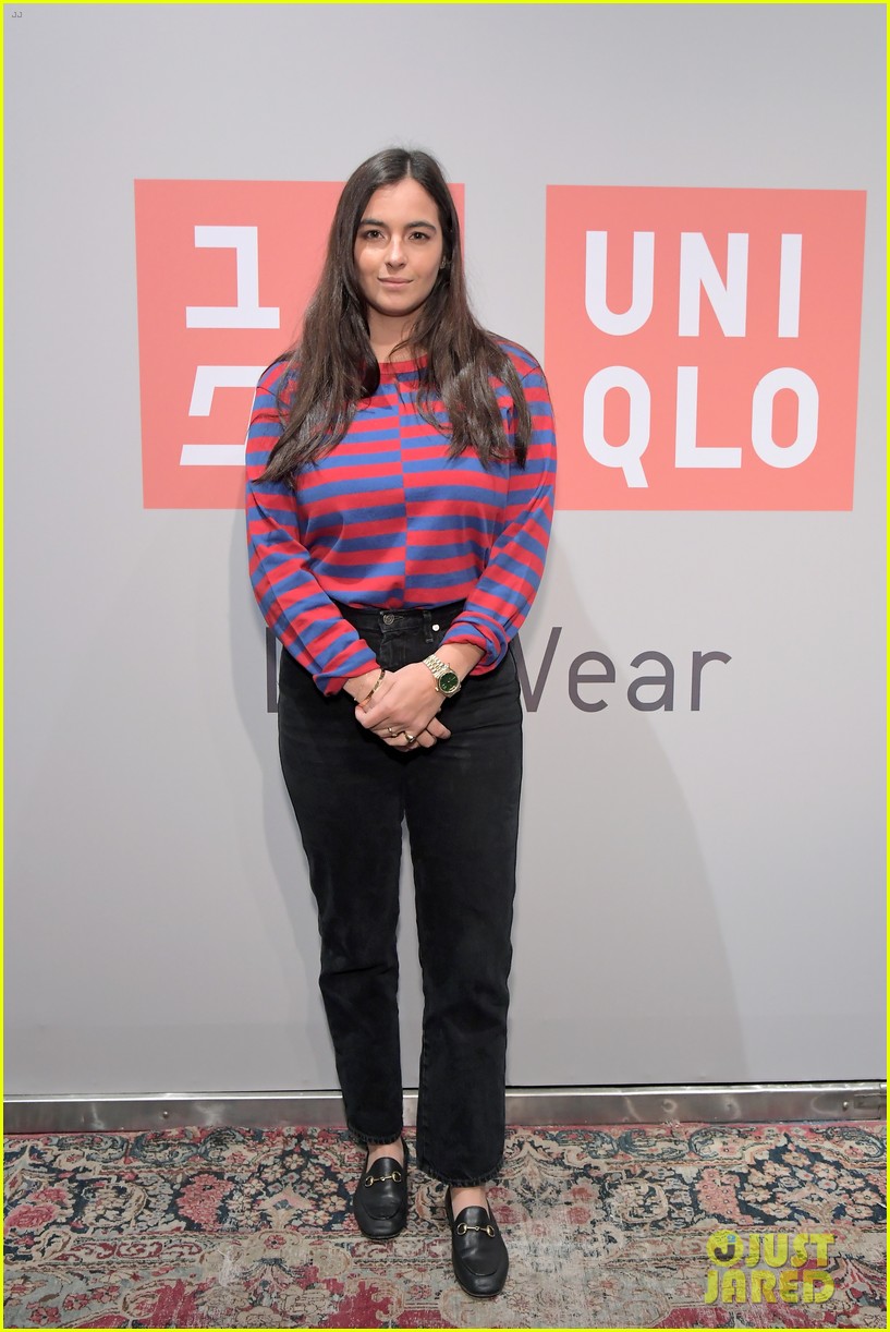 Katherine McNamara & Luke Baines Team Up at UNIQLO's Collections Celebration