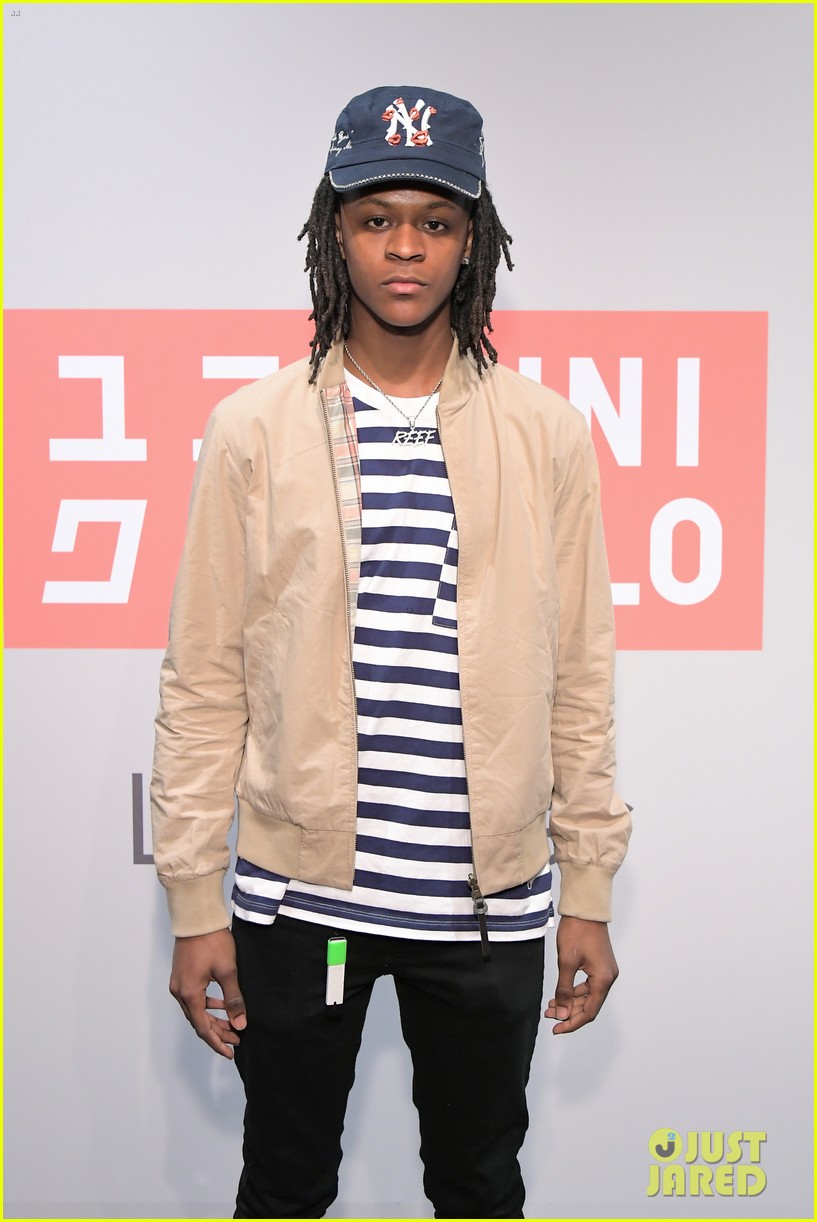 Katherine McNamara & Luke Baines Team Up at UNIQLO's Collections Celebration