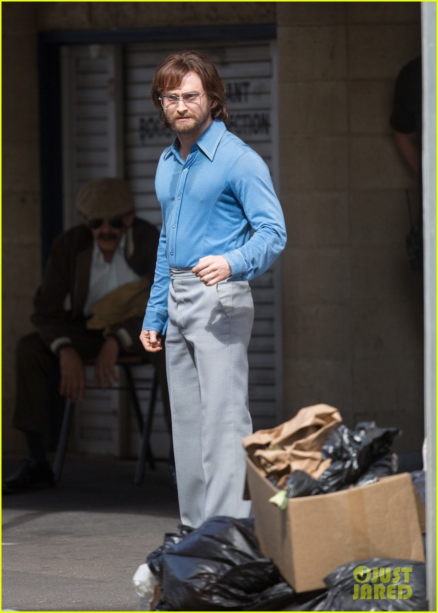 Daniel Radcliffe Looks Almost Unrecognizable While Filming 'Escape from Pretoria!'