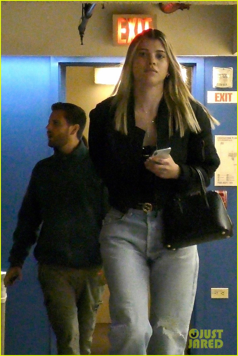 Sofia Richie Does Some Shopping with Boyfriend Scott Disick