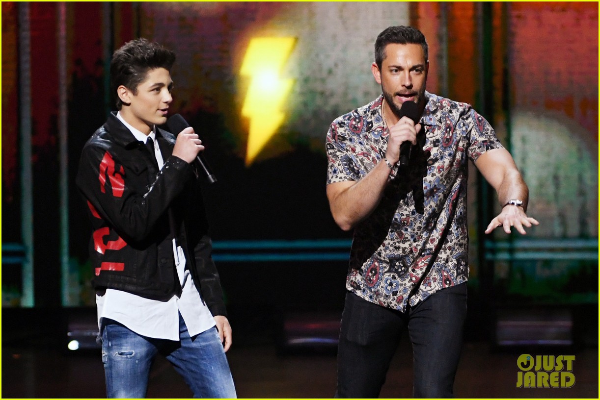 Asher Angel & Jack Dylan Grazer Bring 'Shazam' to Kids' Choice Awards 2019