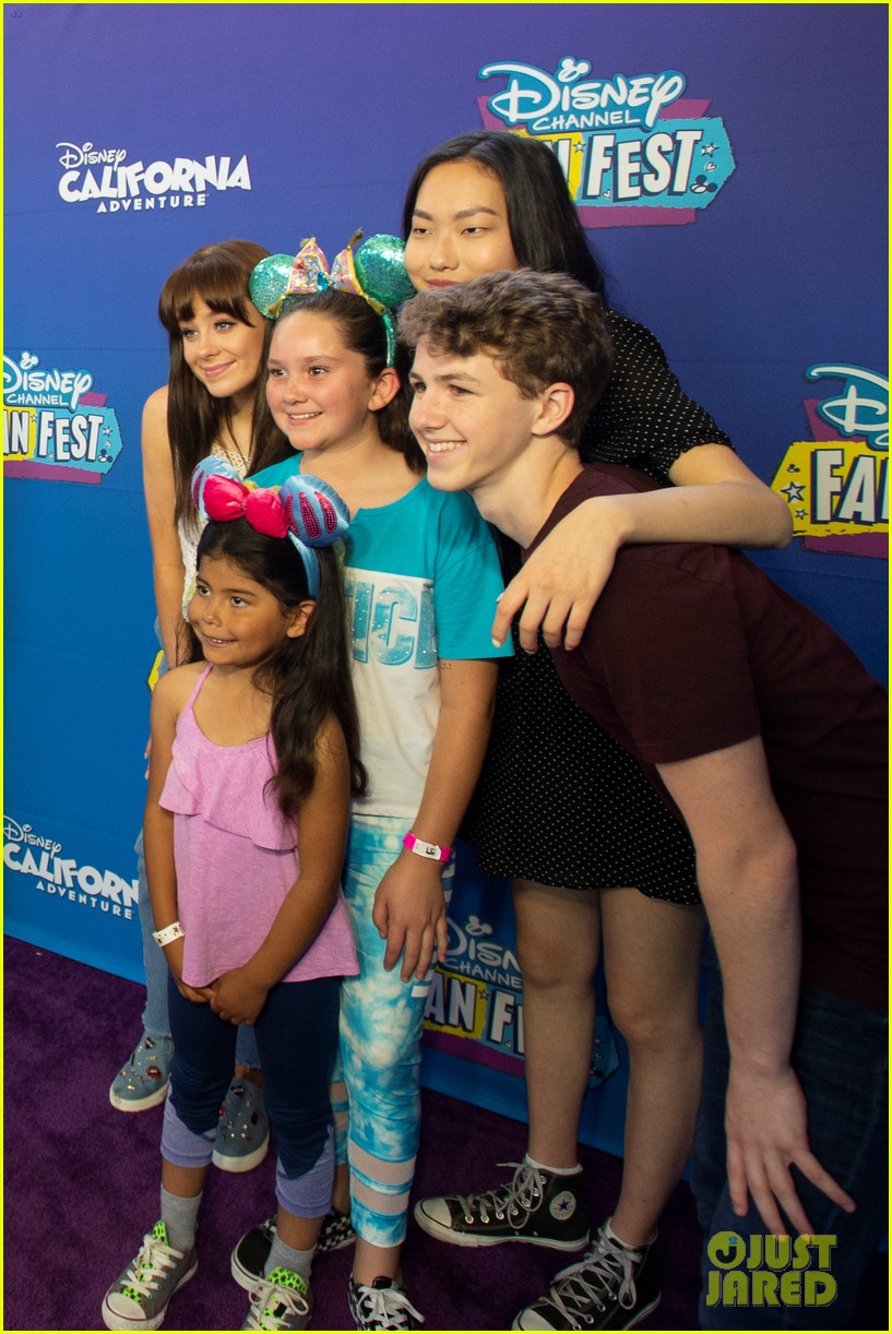 Madison Hu Joins Ethan Wacker & DeVore Ledridge at Disney Channel Fan Fest!