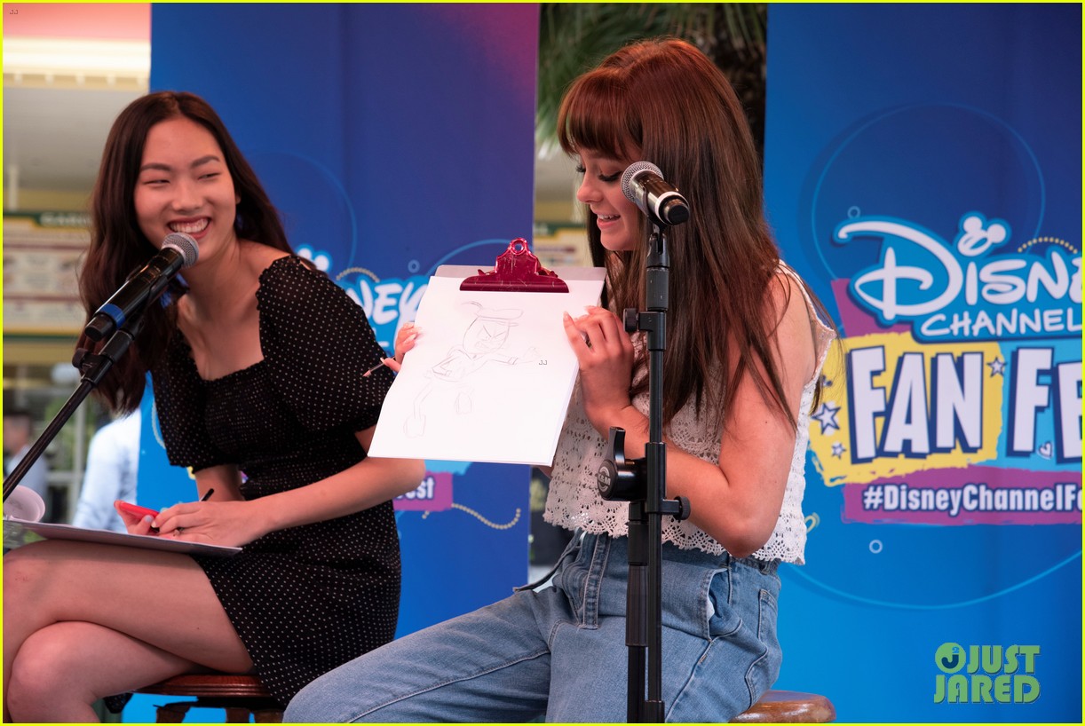 Madison Hu Joins Ethan Wacker & DeVore Ledridge at Disney Channel Fan Fest!