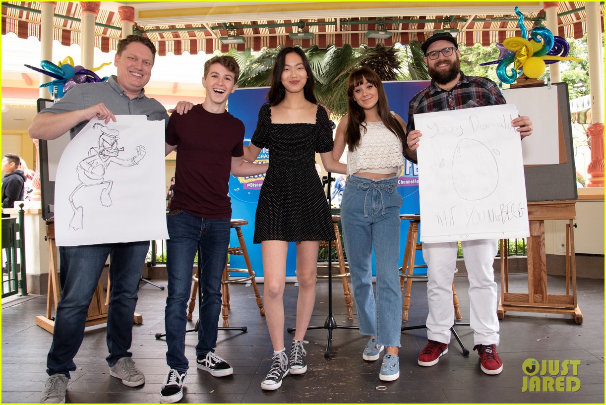 Madison Hu Joins Ethan Wacker & DeVore Ledridge at Disney Channel Fan Fest!