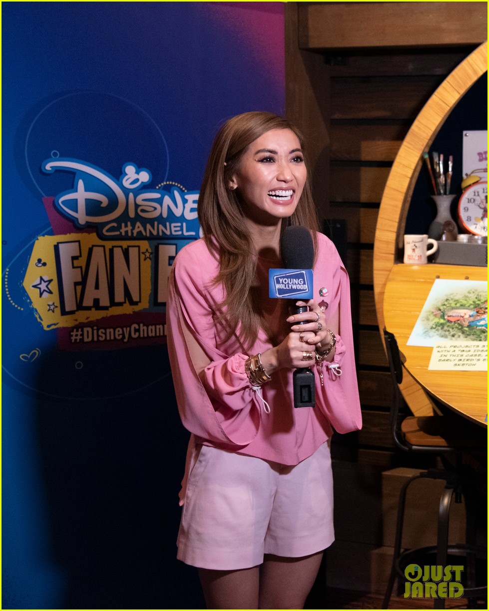 Brenda Song Premieres 'Amphibia' at Disney Channel Fan Fest!
