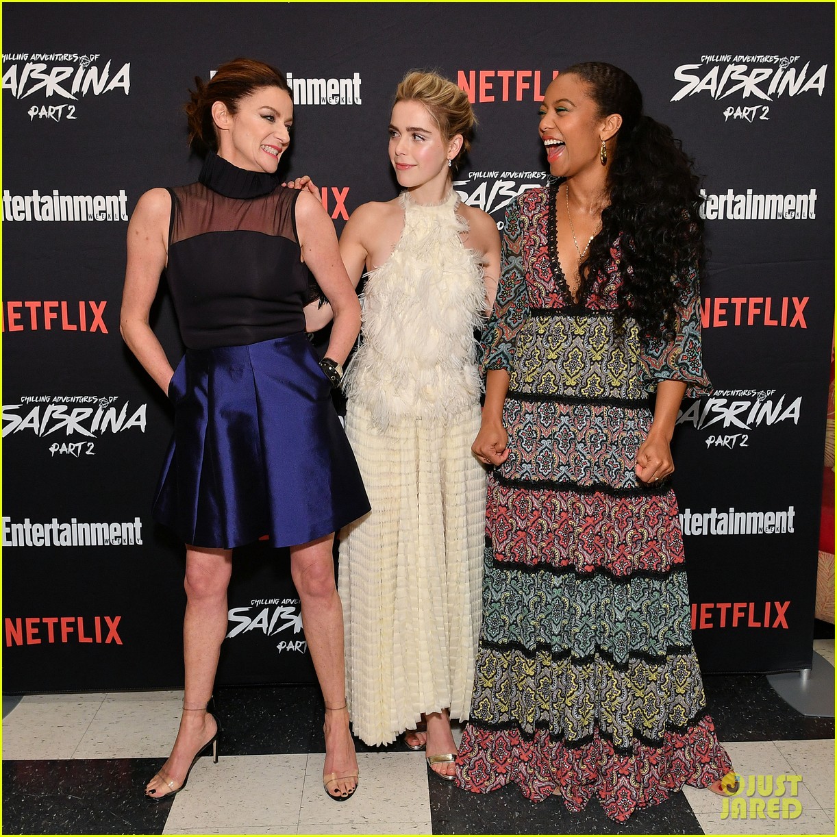 Kiernan Shipka, Ross Lynch & More Step Out For 'Chilling Adventures of Sabrina's Screening Party in NYC