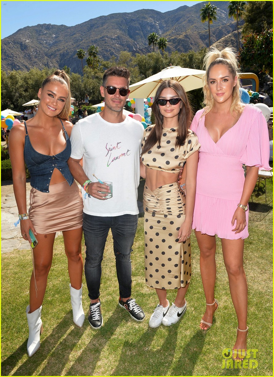 Hailey Bieber & Amandla Stenberg Hit Up Levi's Party at Coachella 2019