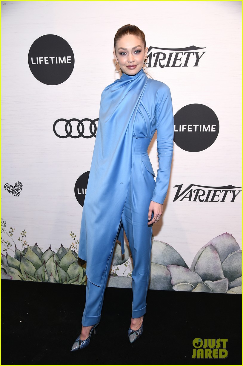 Bella Hadid & Yara Shahidi Honor Gigi at Variety's Power Of Women Event