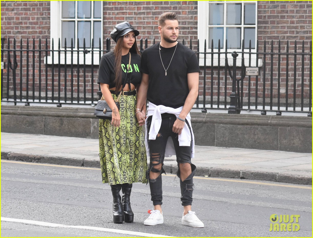 Jesy Nelson & Boyfriend Chris Hughes Hold Hands While Out in Dublin