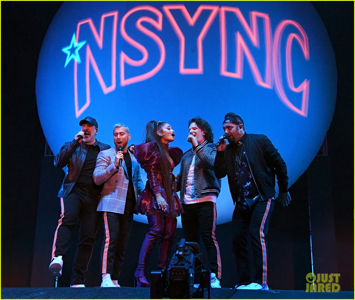 Ariana Grande Stages NSYNC Reunion for Coachella Set!