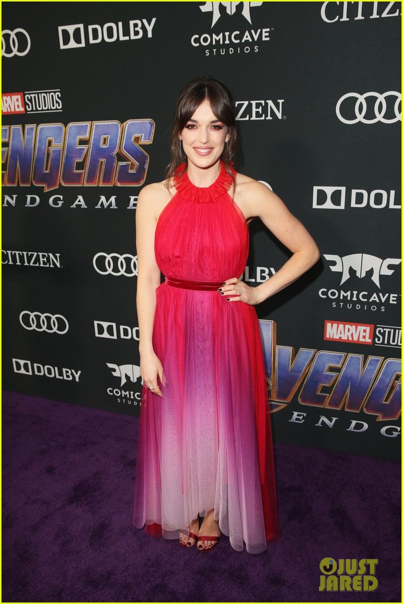 Olivia Holt, Aubrey Joseph, & Chloe Bennet Team Up for 'Avengers: Endgame' Premiere!