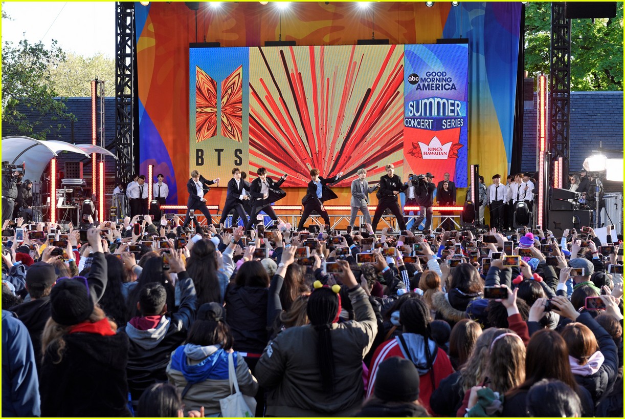 BTS Kick Off 'Good Morning America' Summer Concert Series - Watch Now!